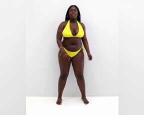 BBW Modelling Swimwear