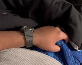 Waiting in see if stepsister walks in on me.