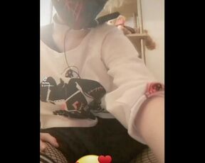 Teasing you with my new pink dildo~ horny af