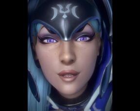 Luna take sex from hole