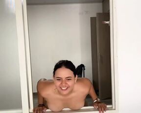 My Neighbor Bullies Me and I Get Fucked in His Window