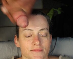 Huge cum blast in my fucking face